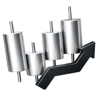 3D candlestick chart icon representing trading, shown on the Prime Thriftanture about page